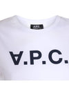 VPC Logo Short Sleeve T-Shirt White - A.P.C. - BALAAN 4