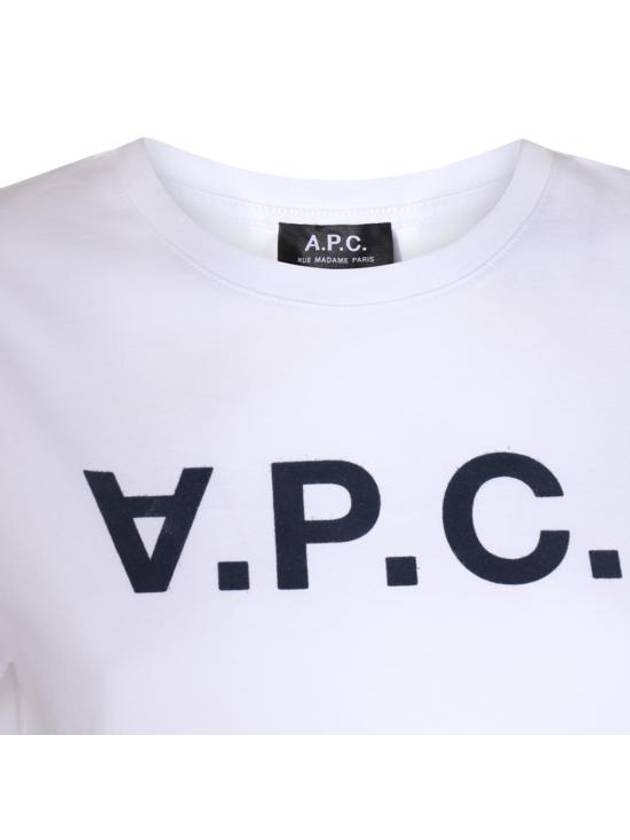 VPC Logo Short Sleeve T-Shirt White - A.P.C. - BALAAN 4