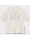 About Love Cat Embroidered Short Sleeve T Shirt Cream - CPGN STUDIO - BALAAN 2