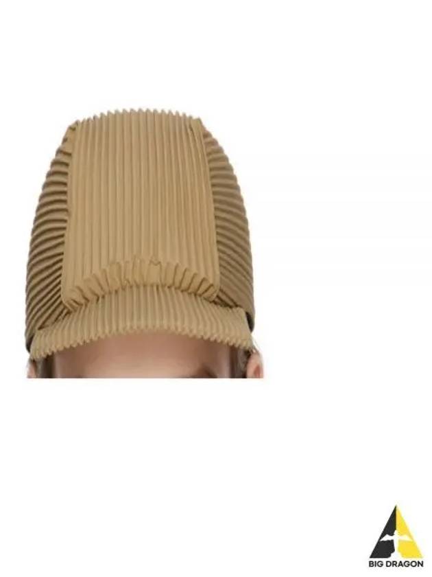 Pleated Ball Cap Brown - ISSEY MIYAKE - BALAAN 2