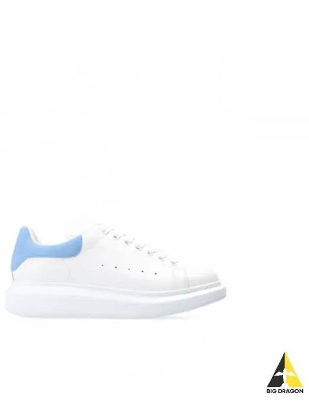 Oversized Low Top Sneakers White Powder Blue - ALEXANDER MCQUEEN - BALAAN 2