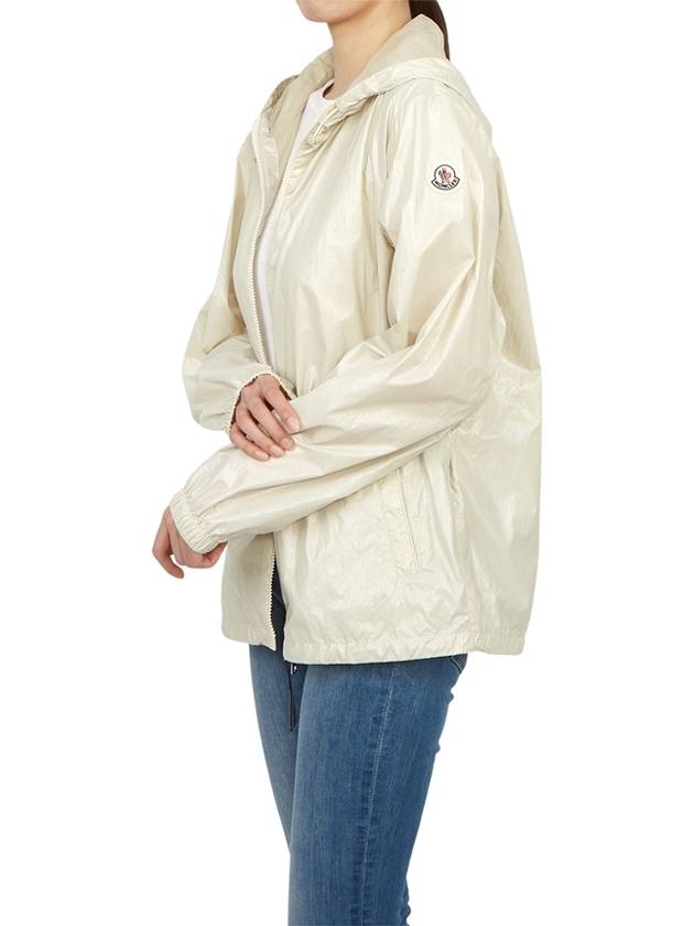 Wuisse Hooded Jacket White - MONCLER - BALAAN 7