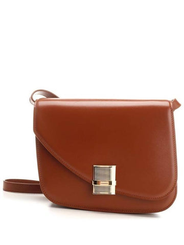 Women s Fiama Cross Bag Cognac - SALVATORE FERRAGAMO - BALAAN 1