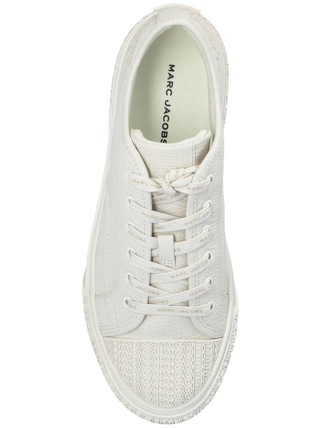 Marc Jacobs Leather Sneakers, Women's, Cream - MARC JACOBS - BALAAN 6