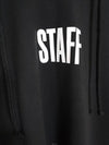 S Black Staff Vintage Hoodie WSS17HA9 - VETEMENTS - BALAAN 4