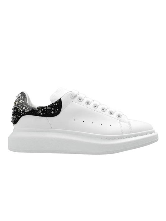 Beads Tab Low Top Sneakers White - ALEXANDER MCQUEEN - BALAAN 1