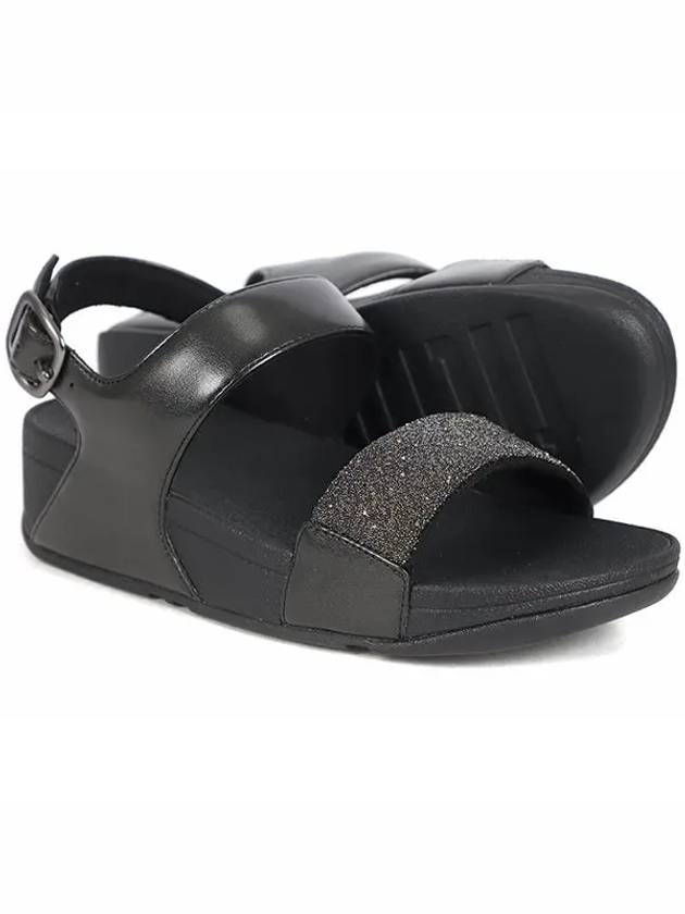 Lulu Opal Strap Sandals Black - FITFLOP - BALAAN 3