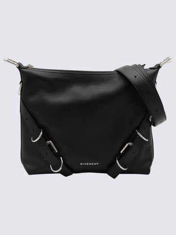 Voyou Leather Shoulder Bag Black - GIVENCHY - BALAAN 1