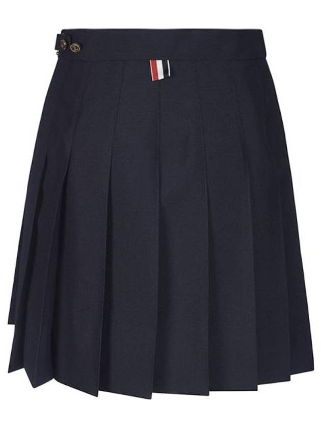 School Uniform Pleated Skirt Navy - THOM BROWNE - BALAAN 3