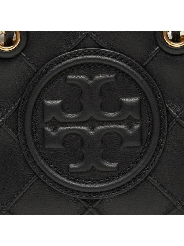 Women's Fleming Logo Mini Shoulder Bag Black - TORY BURCH - BALAAN 5