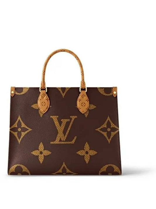 OnTheGo MM Monogram Tote Bag Brown - LOUIS VUITTON - BALAAN 2