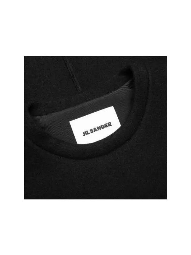 Nylon cuff French terry t shirt J22GU0113 J20056 001 - JIL SANDER - BALAAN 3