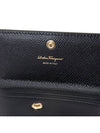 Vara Bow Card Walletr Black - SALVATORE FERRAGAMO - BALAAN 7