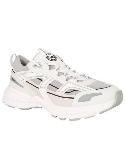 'Marathon R-Trail' White Low Top Sneakers With Logo Detail In Leather Blend Woman - AXEL ARIGATO - BALAAN 2