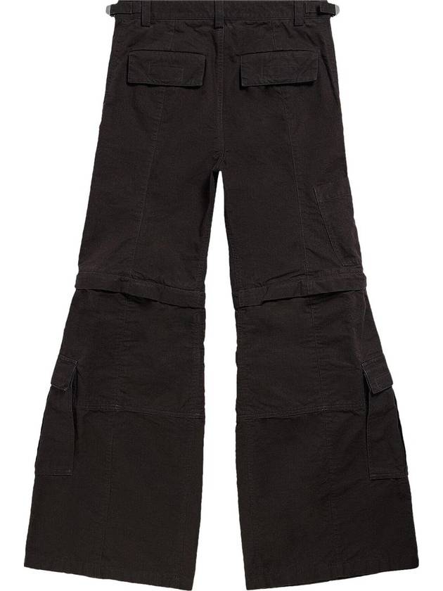 Flared Cargo Pants Black - BALENCIAGA - BALAAN 3