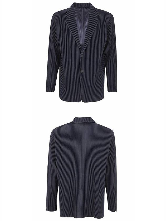 Pleated Suit Navy - ISSEY MIYAKE - BALAAN 5