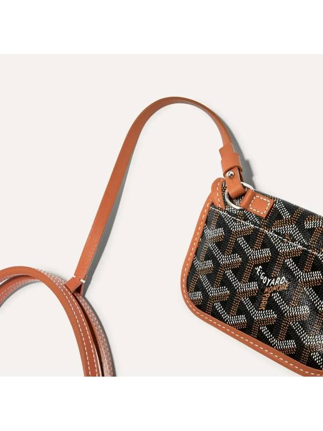 Mini Anjou Black Tan Tote Bag - GOYARD - BALAAN 4