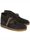 Men's DESERT COAL Shoes 26162421 DARK BROWN SUEDE CLS003 - CLARKS - BALAAN.