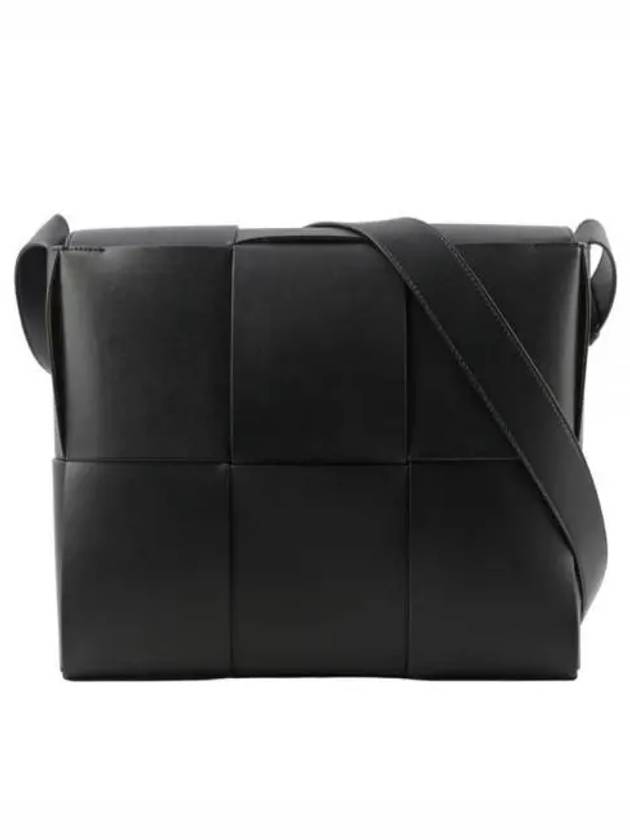 Intrecciato Cross Bag Black - BOTTEGA VENETA - BALAAN 2