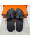 Izmir Sandal Calfskin & Noir - HERMES - BALAAN 6