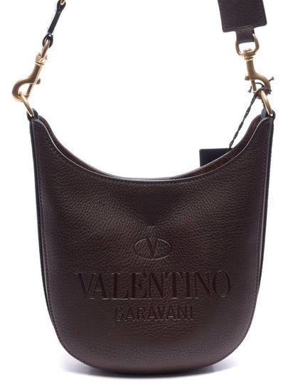 Logo Identity Hobo Cross Bag Brown - VALENTINO - BALAAN 2