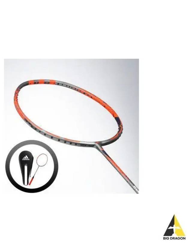 adidas BADMINTON Bucht P5 Premium Racket Power Offensive RK704511 Black Red - ADIDAS - BALAAN 1