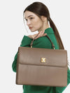 Women's Medium Tote Bag Briefcase Brown BCMMTBM10 - SUPERMOONDESIGN - BALAAN 2