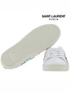 Women's California Multimetal Star Low Top Sneakers White - SAINT LAURENT - BALAAN 9