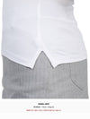 Women's Golf Picket Logo Short Sleeve PK Shirt White - HYDROGEN - BALAAN 11
