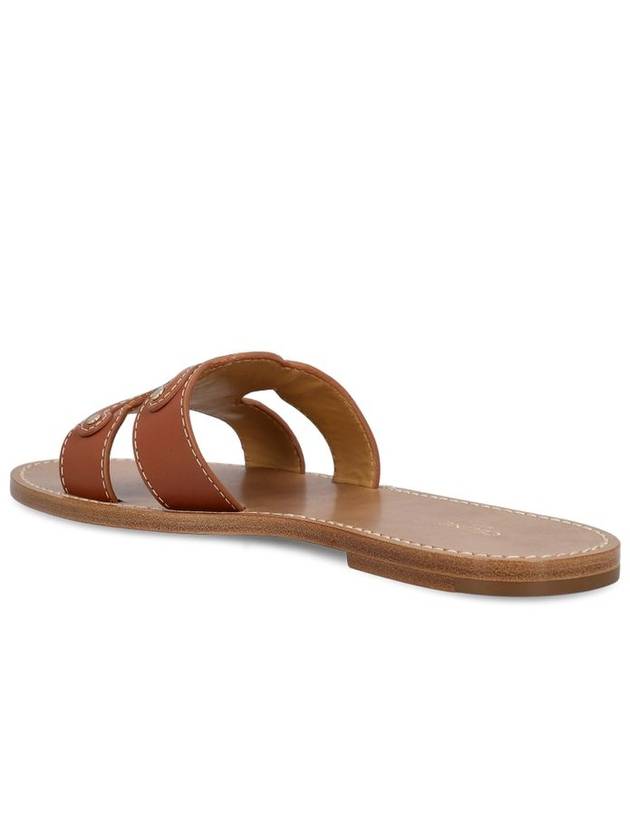 Triomphe Calfskin Mule Tan - CELINE - BALAAN 4