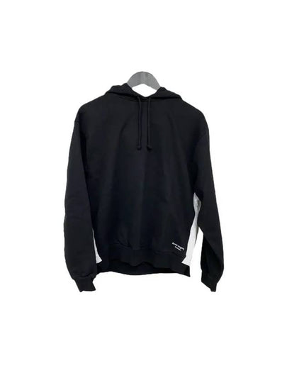 Contrast Tape Hoodie Black - ACNE STUDIOS - BALAAN 2