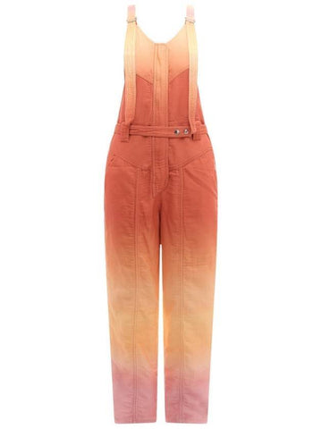 gradient jumpsuit orange - ISABEL MARANT - BALAAN.