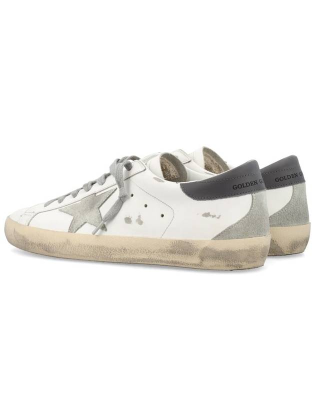 Superstar Grey Tab Low Top Sneakers White - GOLDEN GOOSE - BALAAN 5