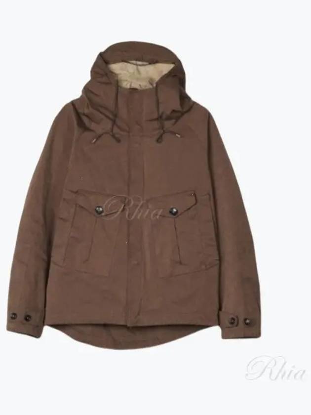 Tempest Hooded Anorak Brown - TEN C - BALAAN 2