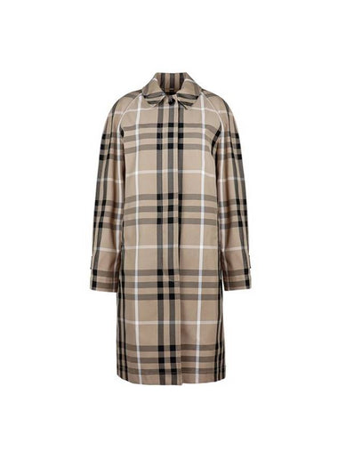 Clarebury Check Trench Coat Beige - BURBERRY - BALAAN 1