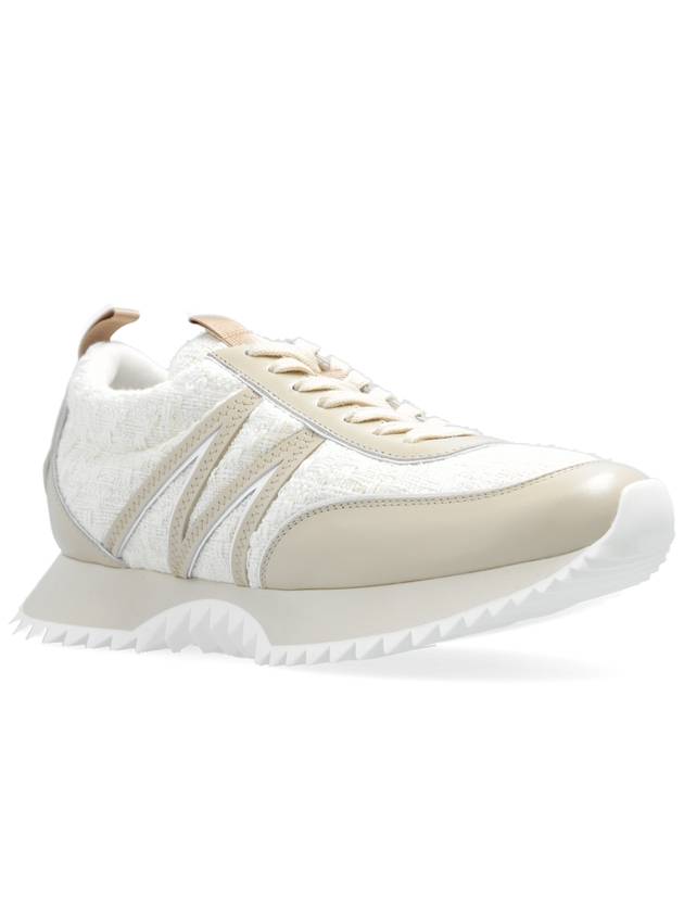 Moncler ‘Pacey’ Sneakers, Women's, Cream - MONCLER - BALAAN 4