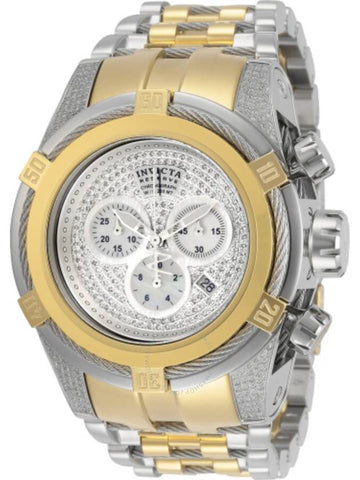 Invicta Reserve Bolt Zeus Chronograph Quartz Silver Dial Men's Watch 29901 - INVICTA - BALAAN 1