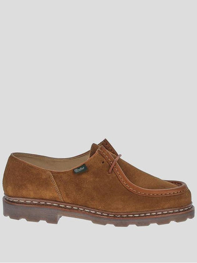 Michael Velor Suede Derby Brown - PARABOOT - BALAAN 2