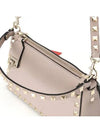 Rockstud Stampa Alce Shoulder Bag Pink - VALENTINO - BALAAN 6