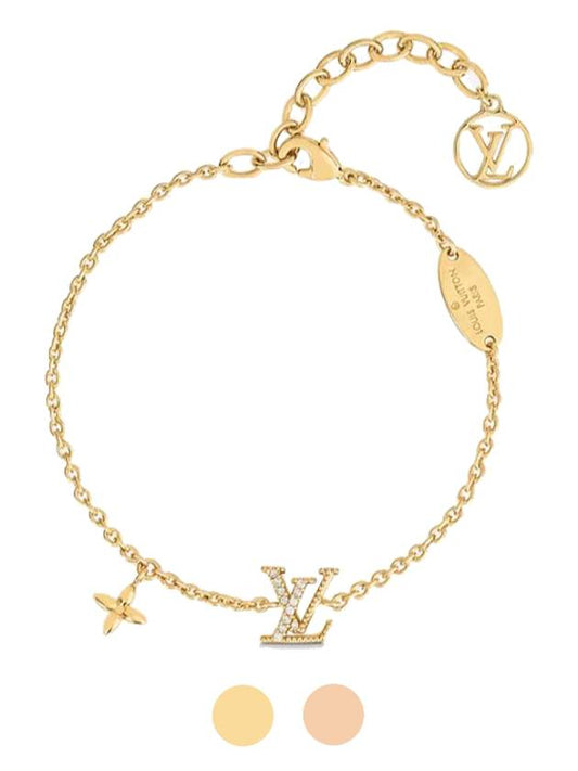 LV Iconic Bracelet Gold - LOUIS VUITTON - BALAAN.