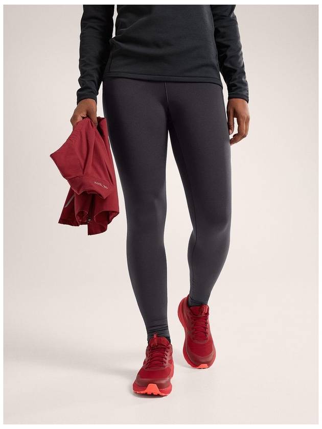 Women's Essent Warm High-Rise Leggings Black - ARC'TERYX - BALAAN 3