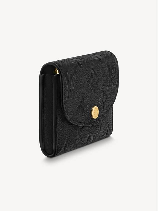 Rosalie Monogram Coin Purse Black - LOUIS VUITTON - BALAAN 3