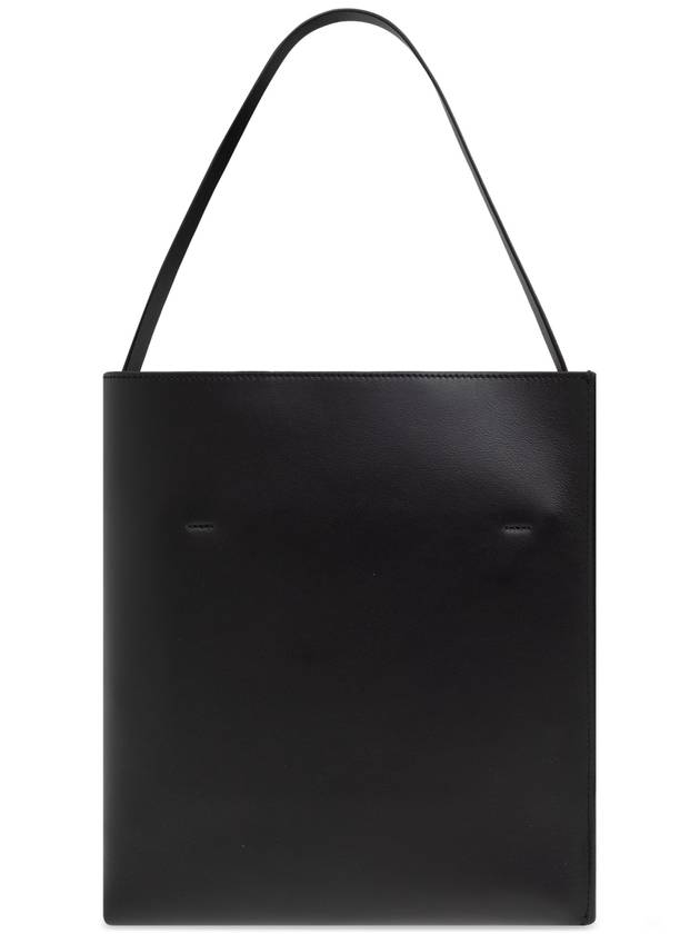 Museo Logo Patch Small Tote Bag Black - MARNI - BALAAN 4