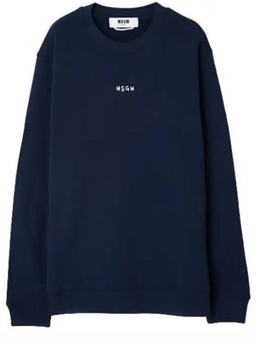 Brushed Micro Logo Sweatshirt Women - MSGM - BALAAN 1