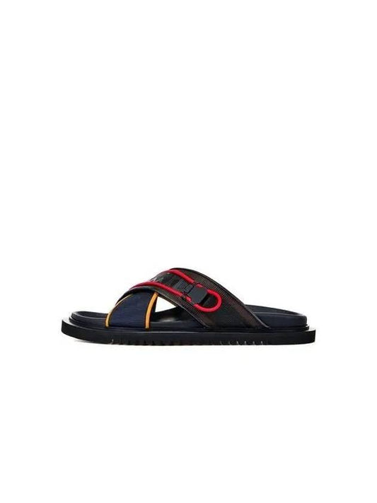 VAMORI Cross Strap Sandals Dark Brown 270758 - PAUL SMITH - BALAAN 1