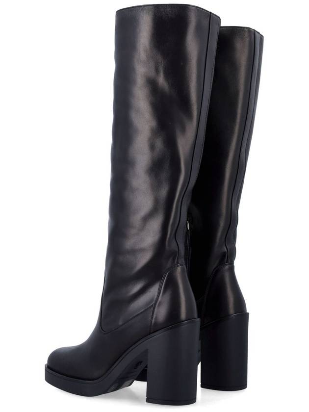 Bethenny 80 leather long boots black - STUART WEITZMAN - BALAAN 5