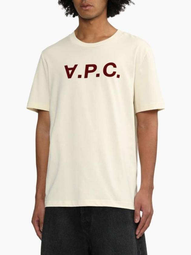 Standard Grand VPC Short Sleeve T-Shirt Ivory - A.P.C. - BALAAN 7