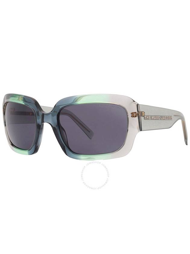 Marc Jacobs Grey Rectangular Ladies Sunglasses MARC 574/S 08YW/IR 59 - MARC JACOBS - BALAAN 3