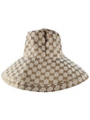 GG Wide Brim Bucket Hat Beige - GUCCI - BALAAN 2