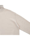 Women's Cashmere Turtleneck Beige - BRUNELLO CUCINELLI - BALAAN 5